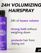 got2b Volumania fixativ cu fixare puternică pentru volum de lunga durata 300 ml