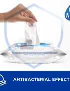 GoWipes Anti-Bacterial Effect D-Panthenol Servetele umede cu efect antibacterian 60 buc
