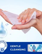 GoWipes Anti-Bacterial Effect D-Panthenol Servetele umede cu efect antibacterian 60 buc