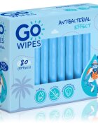 GoWipes Anti-Bacterial Effect Servetele umede cu efect revigorant cu efect antibacterian 10x8 buc