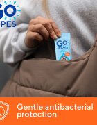 GoWipes Anti-Bacterial Effect Servetele umede cu efect revigorant cu efect antibacterian 10x8 buc