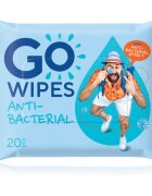 GoWipes Antibacterial Servetele umede cu efect revigorant cu efect antibacterian 20 buc