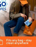 GoWipes Antibacterial Servetele umede cu efect revigorant cu efect antibacterian 20 buc