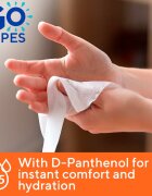 GoWipes Antibacterial Servetele umede cu efect revigorant cu efect antibacterian 20 buc