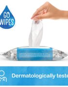 GoWipes Baby 100% Cotton Biodegradable servetele delicate pentru copii pentru piele sensibila 0+ 50 buc
