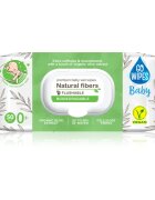 GoWipes Baby Natural Fibers servetele delicate pentru copii pentru piele sensibila 0+ 50 buc