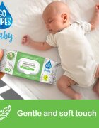 GoWipes Baby Natural Fibers servetele delicate pentru copii pentru piele sensibila 0+ 50 buc