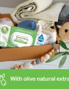 GoWipes Baby Natural Fibers servetele delicate pentru copii pentru piele sensibila 0+ 50 buc