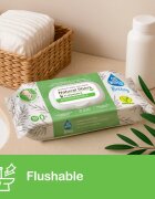 GoWipes Baby Natural Fibers servetele delicate pentru copii pentru piele sensibila 0+ 50 buc