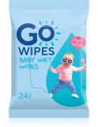 GoWipes Baby Wet Wipes Șervețele umede pentru nou-nascuti si copii 24 buc