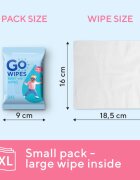 GoWipes Baby Wet Wipes Șervețele umede pentru nou-nascuti si copii 24 buc