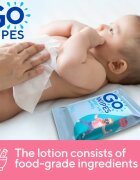 GoWipes Baby Wet Wipes Șervețele umede pentru nou-nascuti si copii 24 buc
