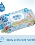 GoWipes Cleanse & Hydrate servetele delicate pentru copii pentru piele sensibila aloe vera 0+ 50 buc