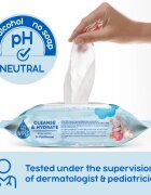 GoWipes Cleanse & Hydrate servetele delicate pentru copii pentru piele sensibila aloe vera 0+ 50 buc