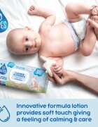 GoWipes Cleanse & Hydrate servetele delicate pentru copii pentru piele sensibila aloe vera 0+ 50 buc