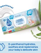 GoWipes Cleanse & Hydrate servetele delicate pentru copii pentru piele sensibila aloe vera 0+ 50 buc