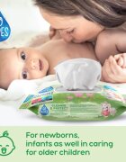 GoWipes Cleanse & Protect Chamomile extract servetele delicate pentru copii cu aloe vera 50 buc