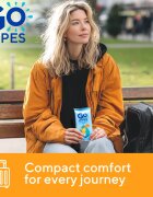 GoWipes Comfort hârtie igienică umedă 10 buc