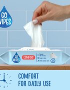 GoWipes Comfort hârtie igienică umedă pentru piele sensibila 44 buc