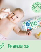 GoWipes Extra Care Șervețele umede pentru copii pentru piele sensibila 0+ 60 buc
