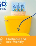 GoWipes For Kids & Juniors hârtie igienică umedă pentru copii 10 buc