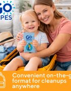 GoWipes For Kids & Juniors hârtie igienică umedă pentru copii 10 buc