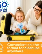 GoWipes For Kids & Juniors hârtie igienică umedă pentru copii 10 buc