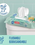 GoWipes For Kids & Juniors hârtie igienică umedă pentru piele sensibila pentru copii 44 buc