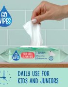 GoWipes For Kids & Juniors hârtie igienică umedă pentru piele sensibila pentru copii 44 buc