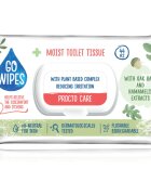 GoWipes Procto Care hârtie igienică umedă pentru piele sensibila 44 buc