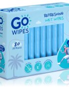GoWipes Refreshing Wet Wipes Servetele umede cu efect revigorant de maini 10x8 buc