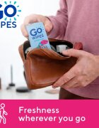 GoWipes Refreshing Wet Wipes Servetele umede cu efect revigorant de maini 10x8 buc