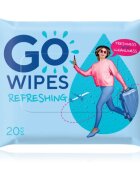 GoWipes Refreshing Wet Wipes Servetele umede cu efect revigorant de maini 20 buc