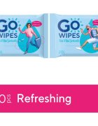 GoWipes Refreshing Wet Wipes Servetele umede cu efect revigorant de maini 20 buc