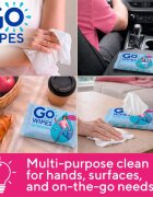 GoWipes Refreshing Wet Wipes Servetele umede cu efect revigorant de maini 20 buc