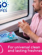 GoWipes Refreshing Wet Wipes Servetele umede cu efect revigorant de maini 20 buc