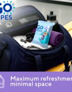GoWipes Wet Towels prosoape umede cu efect revigorant 26x20 cm 15 buc