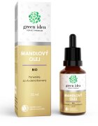 Green Idea Organic almond oil ulei de migdale presat la rece 25 ml
