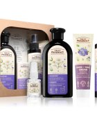 Green Pharmacy Chamomile & Flaxseed oil Set set cadou pentru păr vopsit
