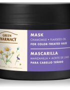 Green Pharmacy Chamomile Mask Mască intens nutritivă pentru păr uscat și poros 300 ml