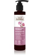 Green Pharmacy Damask Rose & Ceramides Face Emulsion emulsie pentru curatare faciale 150 ml