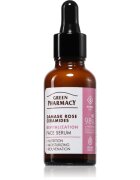 Green Pharmacy Damask Rose & Ceramides Serum Ser facial revitalizant 30 ml
