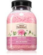 Green Pharmacy Damask Rose & White Musk Bath Salt sare de baie relaxanta 1000 g