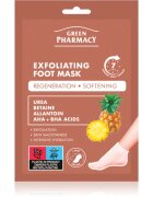 Green Pharmacy Foot Care Exfoliating Foot Mask mască regeneratoare pentru picioare și unghii 2x20 ml