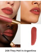 Gucci Beauty Rouge à Lèvres Matte Lipstick ruj lichid mat culoare 208 They Met in Argentina 6.5 ml