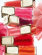 GUERLAIN Blooming Denim KissKiss Bee Glow Oil ulei pentru buze cu miere culoare 878 Dahlia Glow 9.5 ml