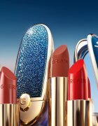 GUERLAIN L'Heure Bleue Double Mirror Jewel Case carcasă pentru ruj cu oglinda mica Bleu Iconique 1 buc