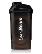 GymBeam Shaker All-Black shaker pentru sport Black 1 buc
