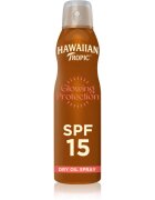 Hawaiian Tropic Glowing Protection Dry Oil Spray spray protector pentru plajă SPF 15 177 ml