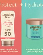 Hawaiian Tropic Glowing Protection Sunscreen Lotion lotiune pentru bronzat SPF 50 170 ml
